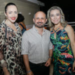 Patricia Sampaio, Belo Rodrigues e Ariane Costa