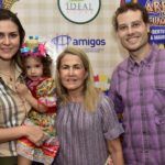 Tarciana, Isabela, Evangeline a Thiago Pita