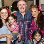 Vivian e Gabriela Duarte, Amaurilio Cavalcante, Fatima e Beatriz Duarte