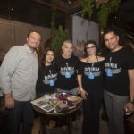Adriano Nogueira, Juliana Menezes, Edson Barbosa, Renata Vasconcelos e Adriano Matos