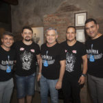 Claudio Amaral, Wilian Duarte, Edson Barbosa, Jerb Sabino e Adriano Matos