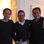 Claudio, Mario Filho e Candido JR.