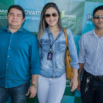 Enokue Junior , Karine Rocha e Bruno Costa