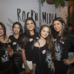 Gislaine Tavares, Pamela Lopes, Ticiane Lopes, Maria Clara e Clivia Gomes