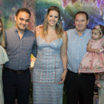 Livia Queiroz, Felipe, Mariana e Fernanda Gurgel, Fran e Claudia Leite