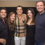 Pipo, Isabela Ney, Magno Nogueira, Carla Brasil e Adriano Nogueira