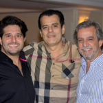 Pipo, Magno Nogueira e Ernesto Saboia