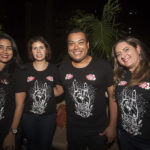 Sara Monteiro, Erica Manhães, Valber e Carolina Lustosa