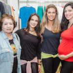 Edih , Sandra Rolim , Ana Claudia Moura e Gaby Rolim