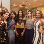 Gabi Banhos, Cika Kalixto, Camila Ribeiro, Isis Andrade e Luciana QuintelaCR2