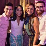 Iago Amaral, Mariana e Telma Gadelha e Bruno Lobato