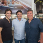 Rodrigo Carvalho, Luiz Teixeira e Evandro Colares