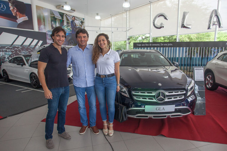 Lançamento do GLA 2018 na Newsedan Mercedes Benz