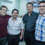 Vander Jamil, Eleno Damaceno, Eduardo PImentel e Fabio Fehr