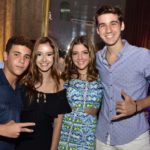 Victor Sales, Lara Fugita, Julia Aragao e Thiago Siqueira
