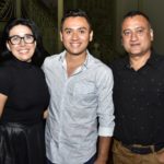 Ana Paula Carvalho, Natan Araujo e Sumit Delon