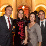 Camilo Santana e Onelia Leite, Viviane e Abelardo Rocha
