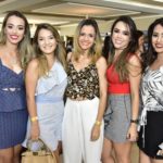 Flavia Castro, Livia Araripe, Greyce Bezerra, Tatiara Monsao e Ticiane Pinheiro