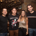 Rodrigo Abud, Rafael Barros, Vanessa Melo e Jose Ricardo