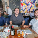 Cesar Gioseffi , Adriano Nogueira e Lucas Rolim