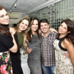 Janine Orta, Andresa Gurgel, Celina Vidal, Daniel Alencar e Rejane Campos