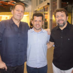 Julio Ventura, Erick Vasconcelos e Elcio Batista