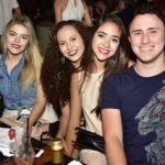 Lidiana Araujo, Eduarda Marco, Livia Freitas, Clara Mendes e Caio Cullen