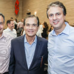 Paulo Lustosa , Beto Studart e Camilo Santana