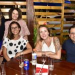 Bruna Grecchi, Carla Karah, Miria Brok, Denise Lanza e Ricardo Rech