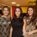 Carla Rodrigues, Lara Mirelle e Vitoria Alencar