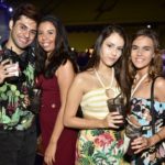 George Feitosa, Juliana Sales, Mariana Coelho e Vitoria Xavier