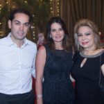 Claudio, Renata e Iracema do Vale