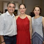 Marcelo e Romina Cavalcante e Iduina Frota