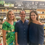 Maria Luiza, Marcelo Miranda e Caroline Borges