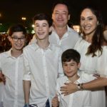 Matheus, Pedro, Pedro, Larissa e Lucas Coelho