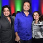 Pedro Gurjão, Adriano Nogueira e Nicole Barbosa