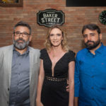 Sergio Lima, Graziela Martins e Celio Lima