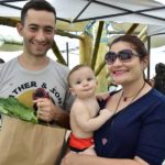 Felipe, Dante e Nara Ribeiro