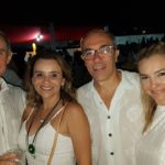 Átila Machado , Najila Caracas , Beto e Louise Santos