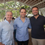 Pedro Pobroff, irineu Guimarães e Adriano Nogueira