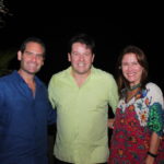 Tarso Carneiro De Melo, chef Pascal Favre D'Anne e Cristiane De Melo