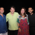 Tarso Carneiro De Melo, Chef Pascal Favre D'Anne, Cristiane De Melo e chef Artur Alves