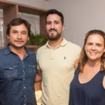 Tiago Falcão, Marcelo Napoli E Amanda Câmara