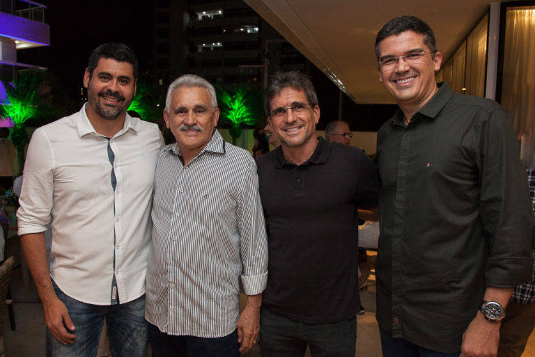 Felipe e Emanuel Capistrano, Adalberto Mota Machado e Cláudio Barreira_