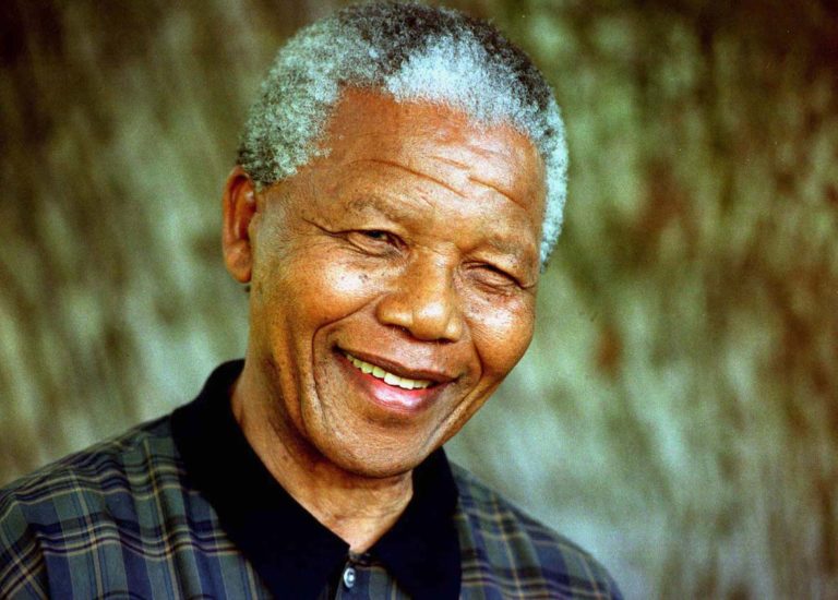 FILE PHOTO OF PRESIDENT MANDELA.