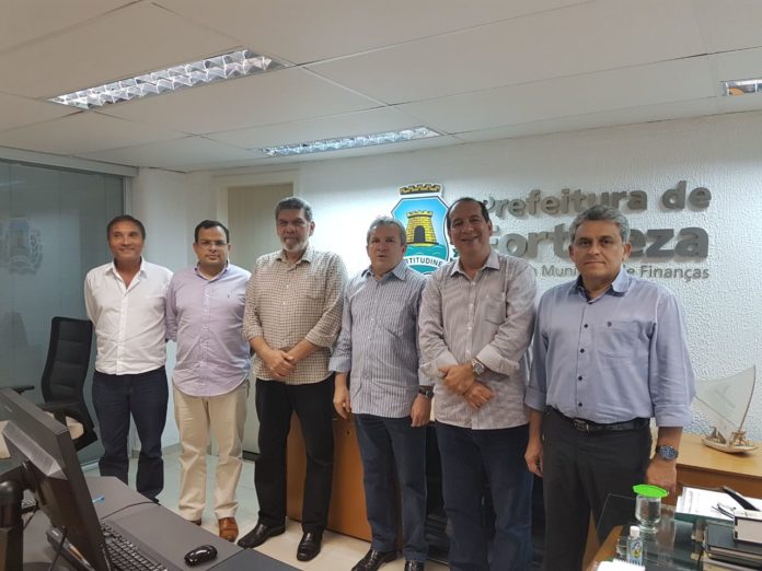 Sérgio Porto se reúne com secretário da Sefin para tratar de cobrança de impostos do setor imobiliário