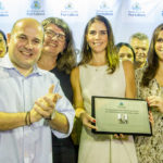 Roberto Claudio, Joana Maciel, Raquel e Laura Jucá