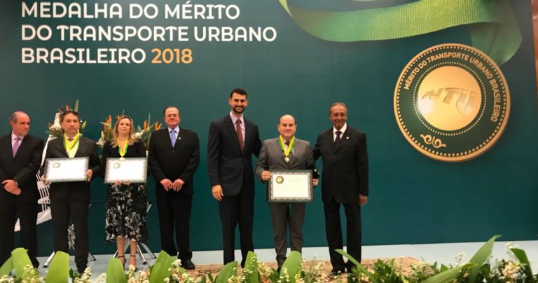 Medalha Do Mérito Do Transporte Urbano Brasileiro De 2018