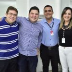 Vander Jamil, Erisberto Morães, Leandro Paulino E Lívia Meneses