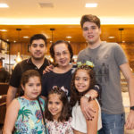 Vitor, Tânia, David, Gabriela, Luiza E Sara Leitão